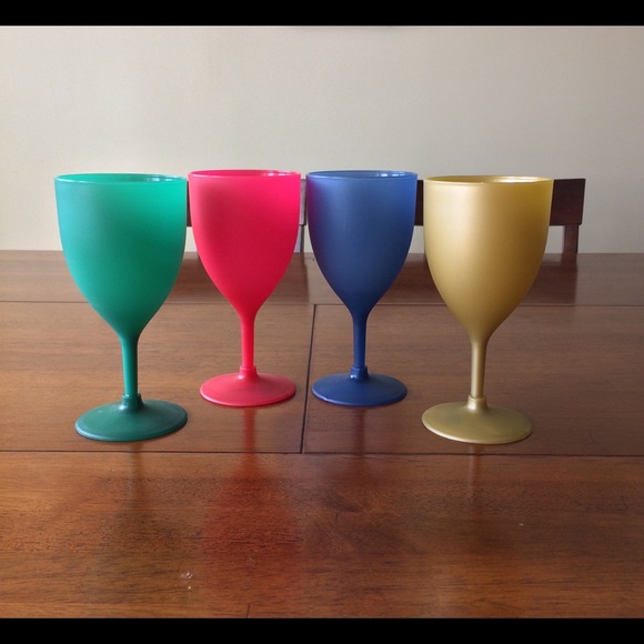 Pier 1 Other - Pier 1 Outdoor Wine Glasses